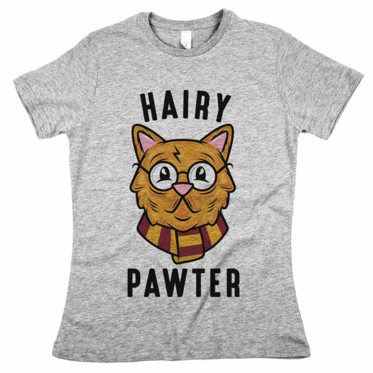 hairy pawter cat shirt